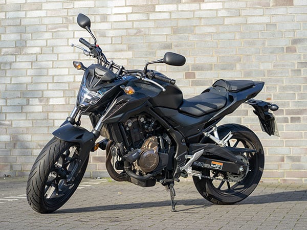 Honda CB 500 FA der Fahrschule Kaiser, Schulmaschine für die Klasse A2
